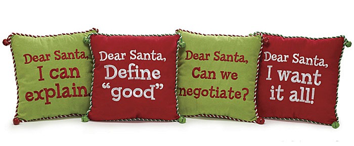 Santa Pillow, Christmas Pillows, Christmas Santa Pillow, Christmas
